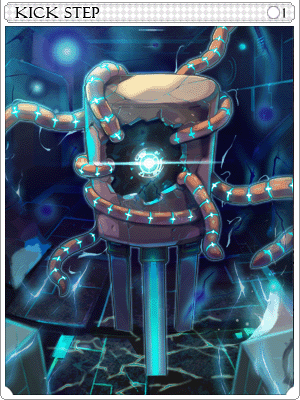 Kick Step Card artwork