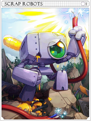 Scrap Robots Card artwork