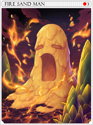 Fire Sandman Card artwork