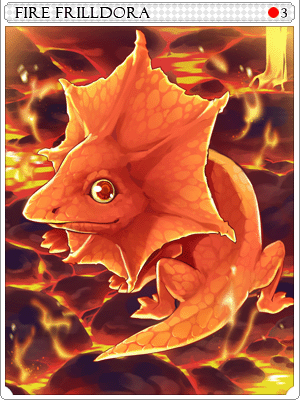 Fire Frilldora Card