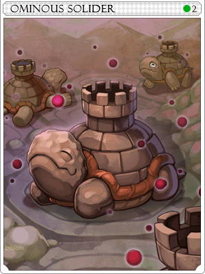 Ominous Solider Card