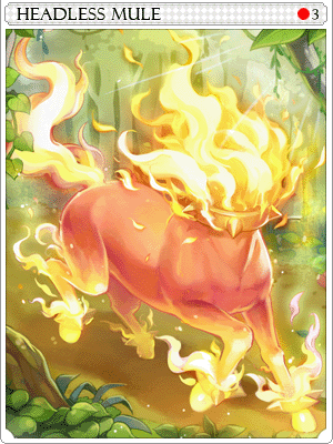 Headless Mule Card artwork