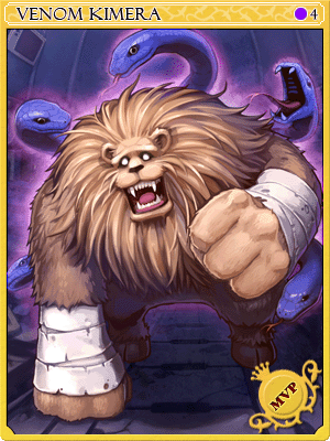 Toxic Enchanted Chimera Card artwork
