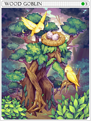 Wood Goblin Card artwork