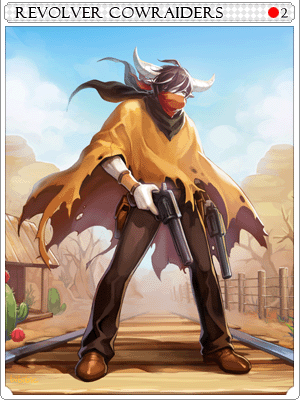 Revolver Buffalo Bandit Card artwork