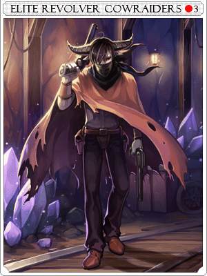 Elite Revolver Buffalo Bandit Card