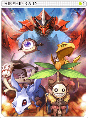 Airship Raid Card artwork