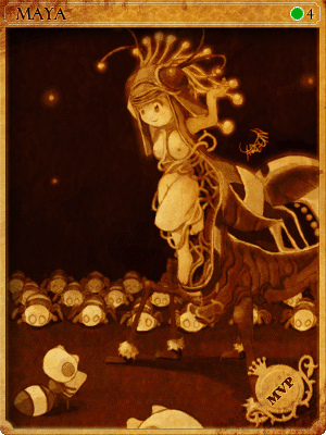 Sealed Maya Card artwork