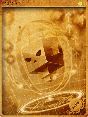 Sealed Gioia Card artwork