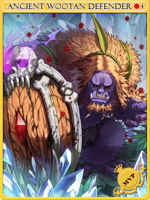 Ancient Wootan Defender Card artwork