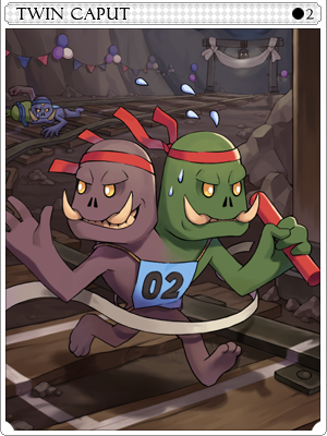 Twin Caput Card artwork