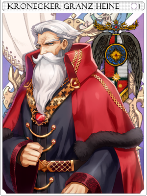 Kronecker G. Heine Card artwork