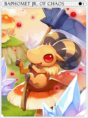Chaotic Baphomet Junior Card