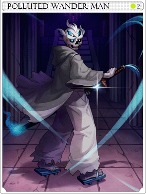 Polluted Wanderer Card artwork