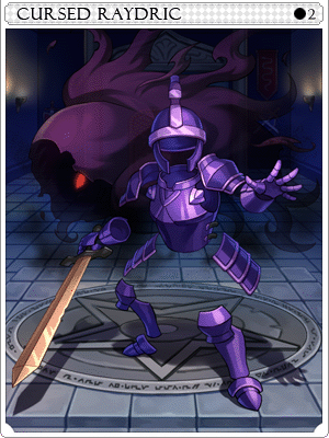 Cursed Raydric Card artwork