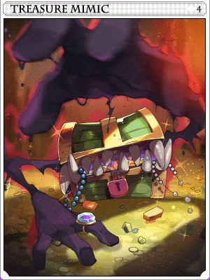 Treasure Mimic Card