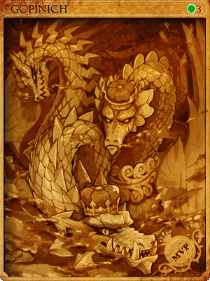 Sealed Gopinich Card artwork