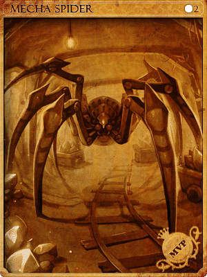 Sealed Mechaspider Card artwork