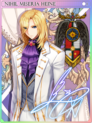 Nihil Miseria Heine (Sign Stamp) Card artwork