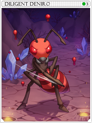 Diligent Deniro Card artwork