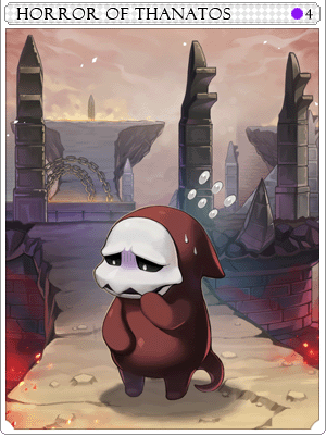 Horror of Thanatos Card artwork