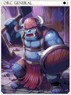 Orc General Card artwork