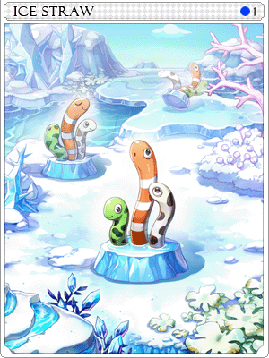Ice Straw Card