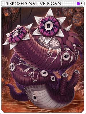 Wasted Primitive Rgan Card artwork