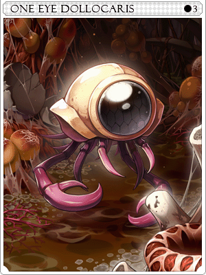 One-Eye Dollocaris Card artwork