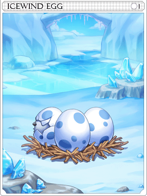 Icewind's Egg Card