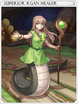Superior Rgan Healer Card
