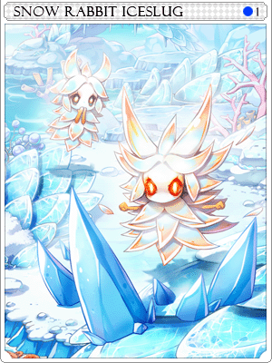 Snow Rabbit Slug Card artwork