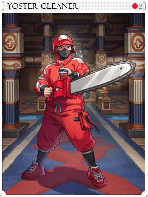 Yoster Cleaner Card artwork