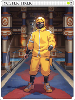 Yoster Fixer Card artwork