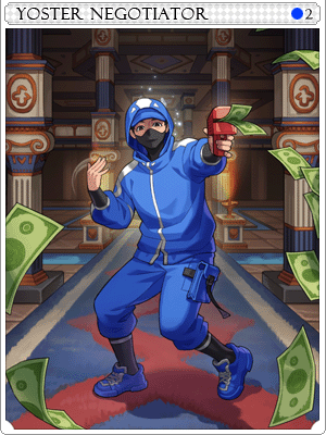 Yoster Negotiator Card artwork