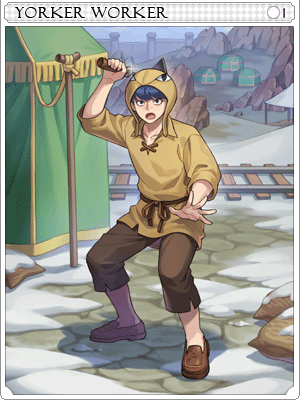 Yorker Worker Card artwork