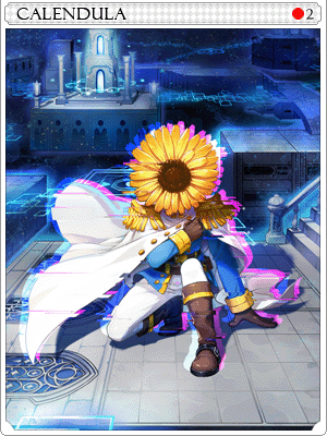 Calendula Card artwork