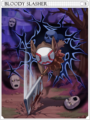 Bloody Slasher Card