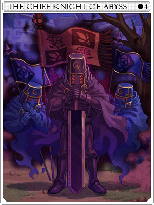 Abyss Knight Commander Card