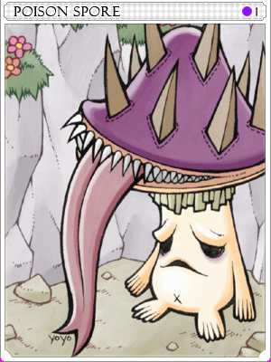 Poison Spore Card artwork