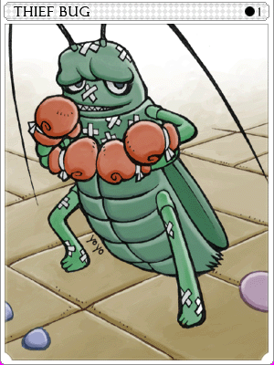 Male Thief Bug Card artwork