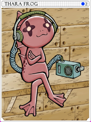 Thara Frog Card artwork