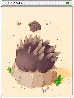 Caramel Card artwork