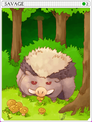 Savage Card artwork