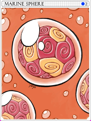 Marine Sphere Card artwork