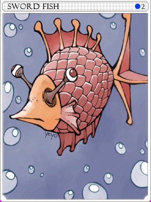 Swordfish Card artwork