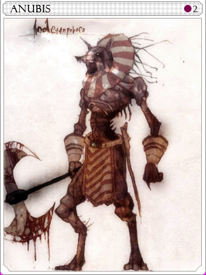 Anubis Card artwork