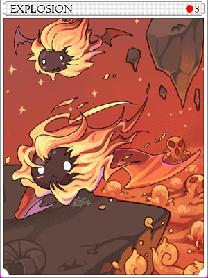 Explosion Card artwork