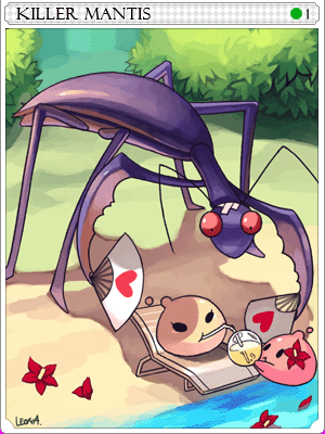 Killer Mantis Card artwork
