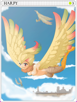 Harpy Card artwork